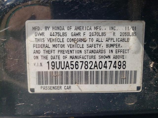 Photo 11 VIN: 19UUA56782A047498 - ACURA TL 