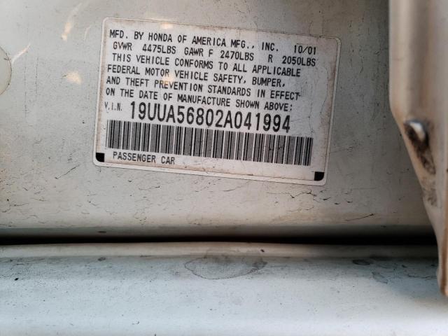 Photo 11 VIN: 19UUA56802A041994 - ACURA TL 