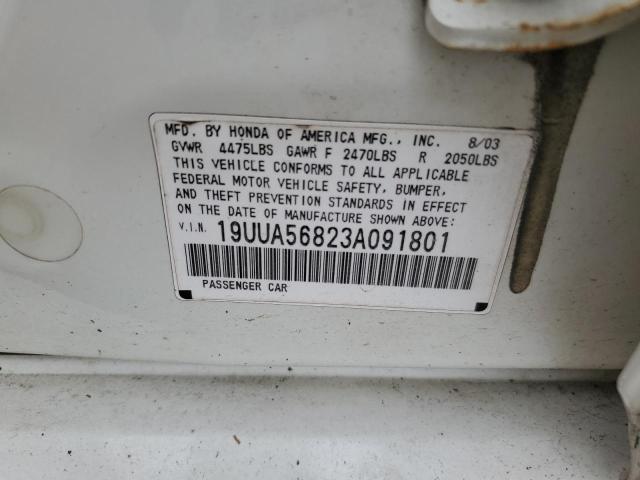 Photo 11 VIN: 19UUA56823A091801 - ACURA 3.2TL TYPE 