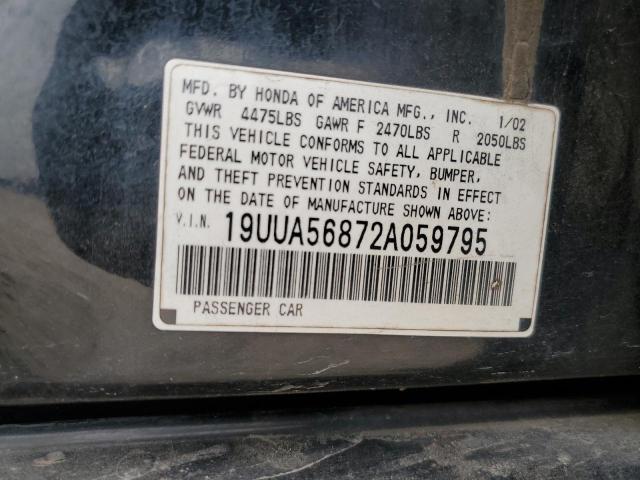 Photo 12 VIN: 19UUA56872A059795 - ACURA TL 