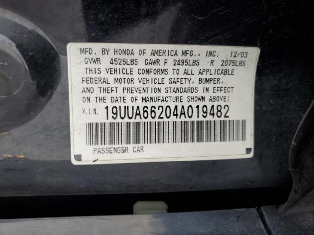 Photo 11 VIN: 19UUA66204A019482 - ACURA TL 