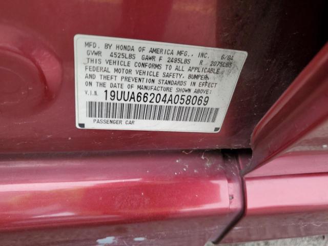 Photo 11 VIN: 19UUA66204A058069 - ACURA TL 