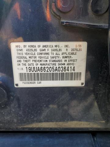 Photo 11 VIN: 19UUA66205A036414 - ACURA TL 