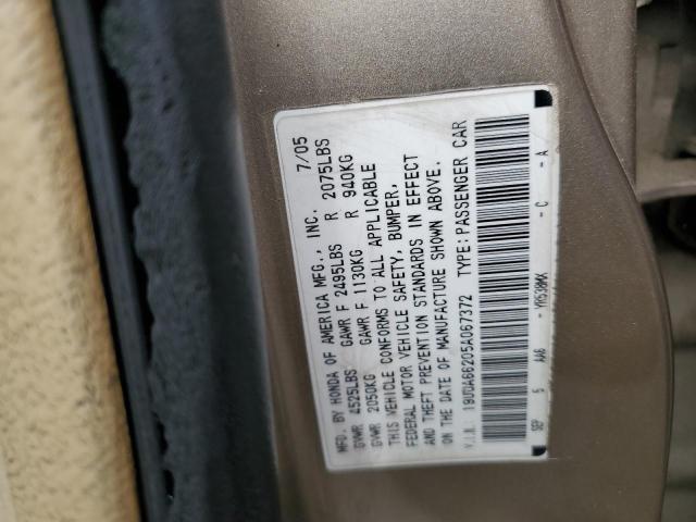 Photo 11 VIN: 19UUA66205A067372 - ACURA TL 