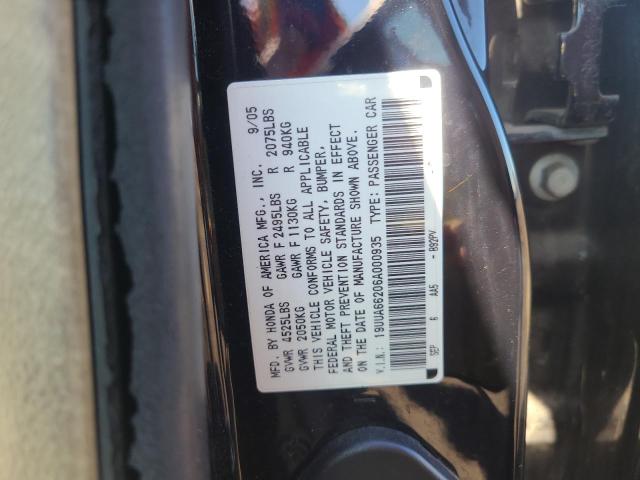 Photo 11 VIN: 19UUA66206A000935 - ACURA 3.2TL 