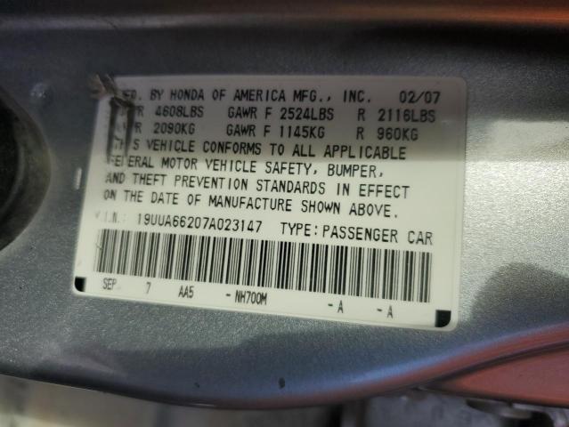 Photo 11 VIN: 19UUA66207A023147 - ACURA TL 