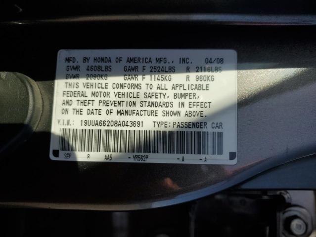 Photo 11 VIN: 19UUA66208A043691 - ACURA TL 