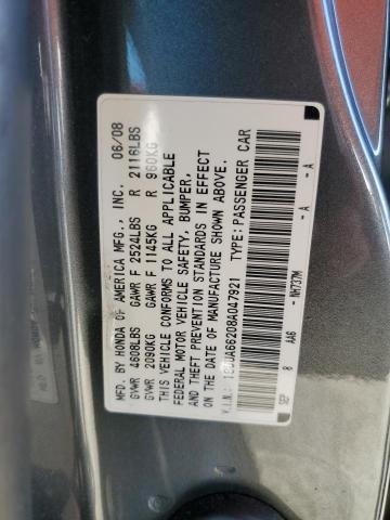 Photo 11 VIN: 19UUA66208A047921 - ACURA TL 