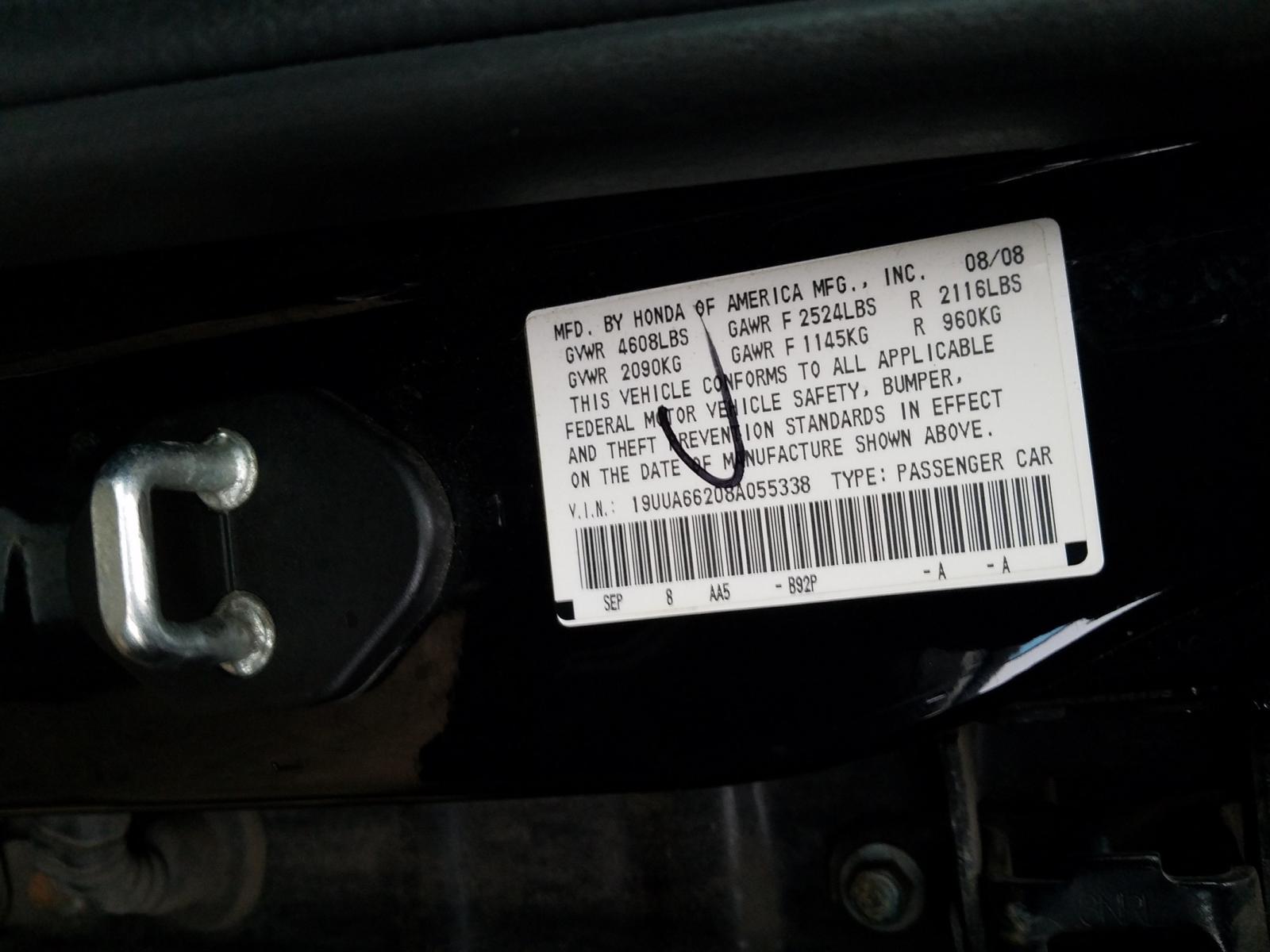 Photo 9 VIN: 19UUA66208A055338 - ACURA TL 