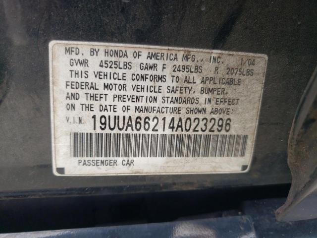 Photo 11 VIN: 19UUA66214A023296 - ACURA TL 