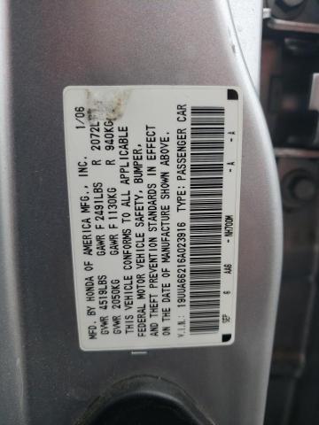 Photo 11 VIN: 19UUA66216A023916 - ACURA TL 