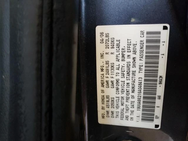 Photo 11 VIN: 19UUA66216A048413 - ACURA 3.2TL 