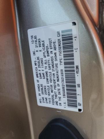 Photo 12 VIN: 19UUA66217A014909 - ACURA TL 