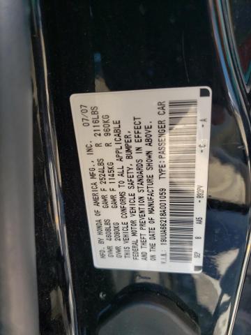 Photo 11 VIN: 19UUA66218A001059 - ACURA TL 