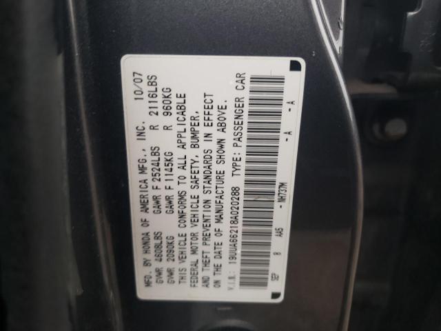 Photo 11 VIN: 19UUA66218A020288 - ACURA TL 