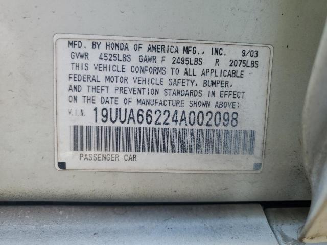 Photo 11 VIN: 19UUA66224A002098 - ACURA TL 