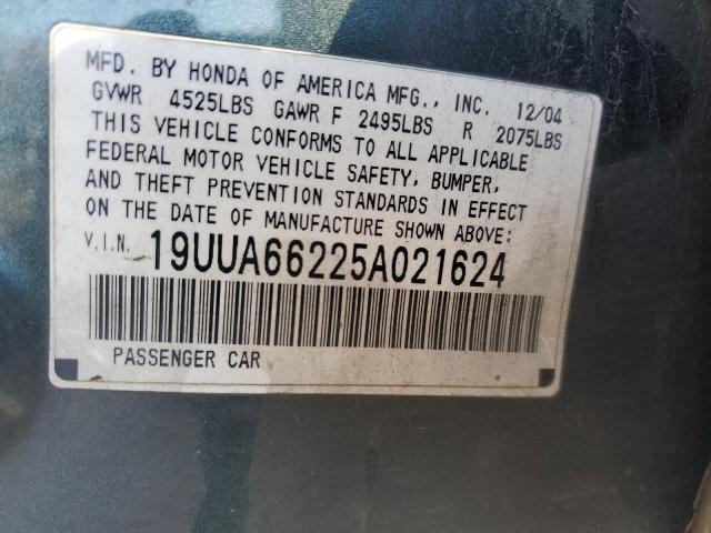 Photo 11 VIN: 19UUA66225A021624 - ACURA TL 