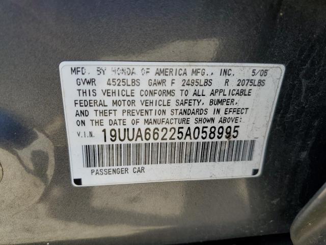 Photo 11 VIN: 19UUA66225A058995 - ACURA TL 