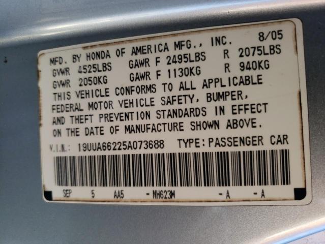 Photo 11 VIN: 19UUA66225A073688 - ACURA TL 