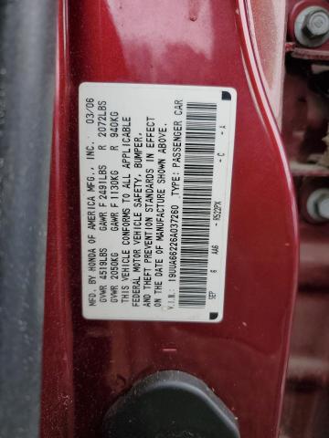 Photo 11 VIN: 19UUA66226A037260 - ACURA 3.2TL 