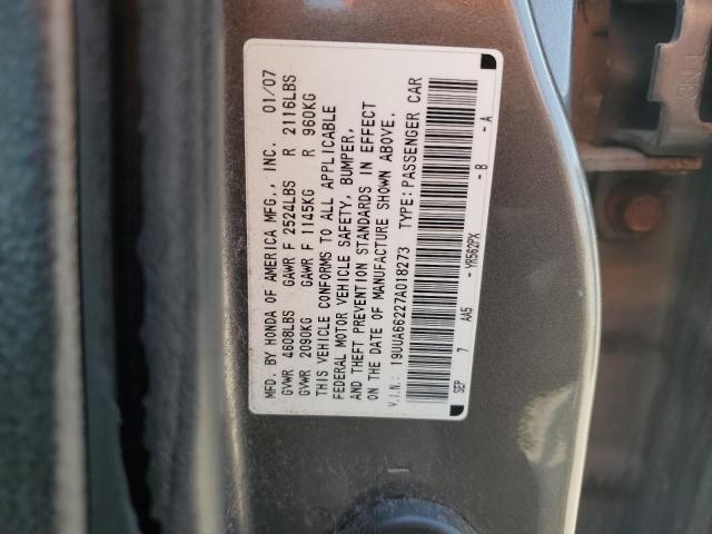 Photo 11 VIN: 19UUA66227A018273 - ACURA TL 