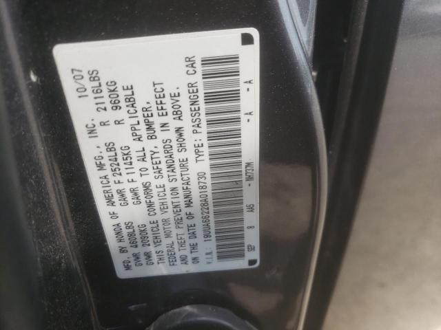 Photo 11 VIN: 19UUA66228A018730 - ACURA TL 