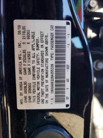 Photo 11 VIN: 19UUA66228A055339 - ACURA TL 