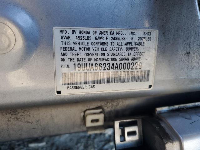 Photo 12 VIN: 19UUA66234A000229 - ACURA TL 