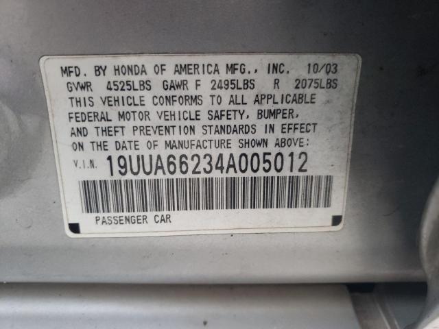 Photo 11 VIN: 19UUA66234A005012 - ACURA TL 