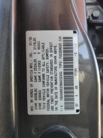 Photo 11 VIN: 19UUA66238A032202 - ACURA TL 