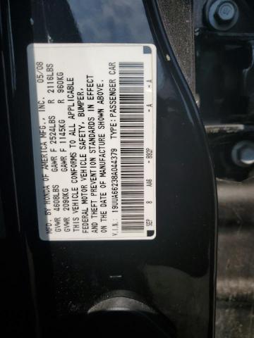 Photo 11 VIN: 19UUA66238A044379 - ACURA TL 