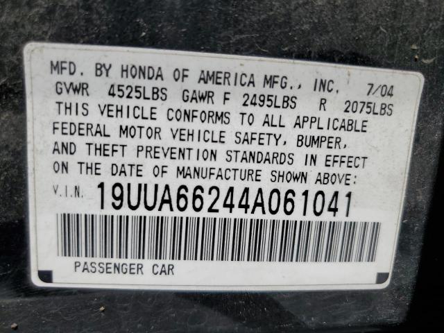 Photo 11 VIN: 19UUA66244A061041 - ACURA TL 