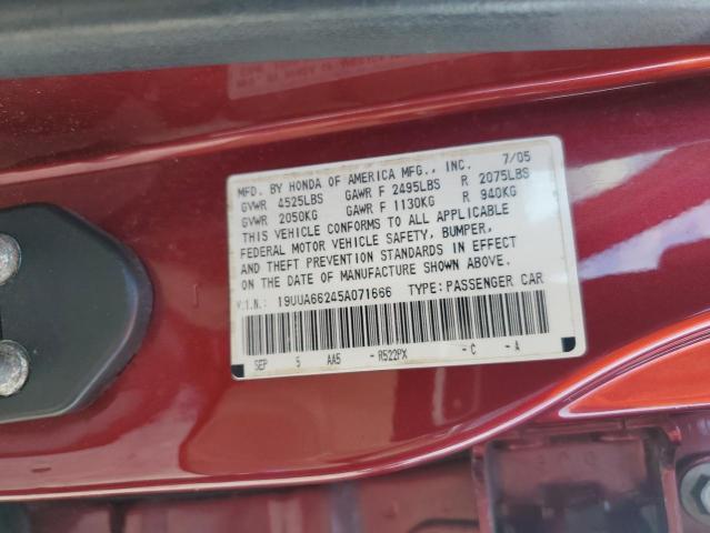 Photo 11 VIN: 19UUA66245A071666 - ACURA TL 