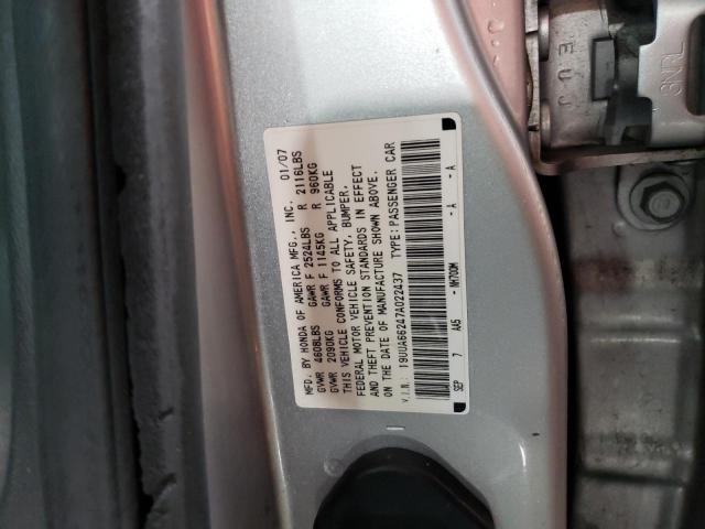 Photo 9 VIN: 19UUA66247A022437 - ACURA TL 