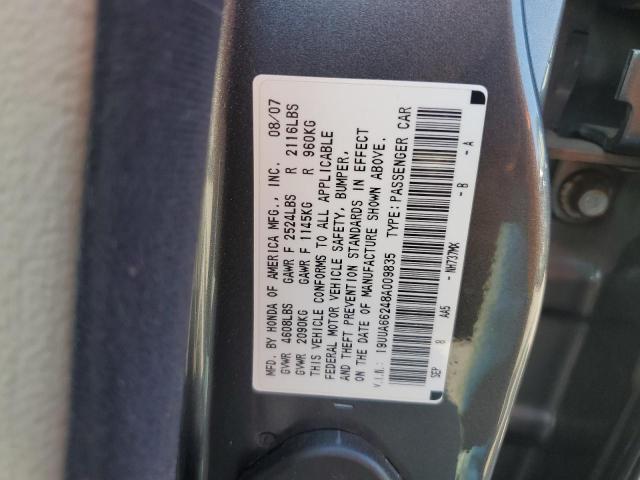 Photo 11 VIN: 19UUA66248A009835 - ACURA TL 