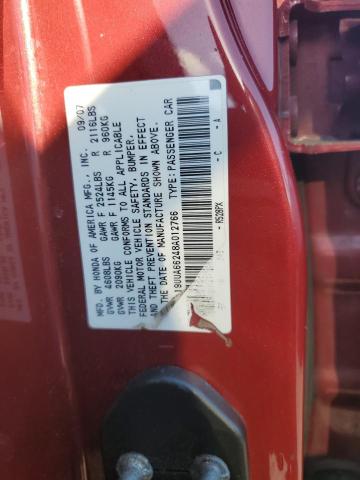 Photo 12 VIN: 19UUA66248A012766 - ACURA TL 