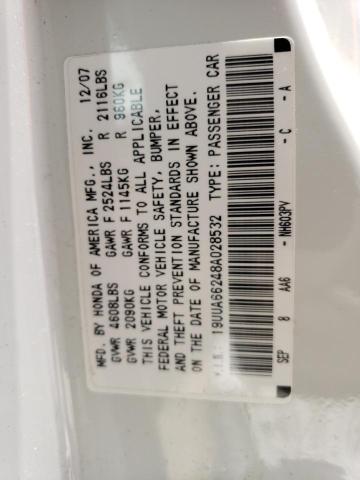 Photo 11 VIN: 19UUA66248A028532 - ACURA TL 