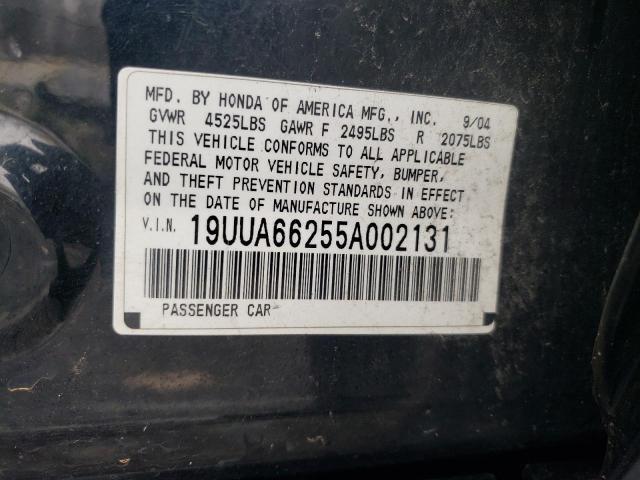 Photo 11 VIN: 19UUA66255A002131 - ACURA TL 