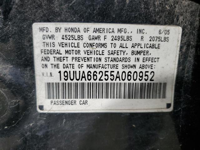 Photo 11 VIN: 19UUA66255A060952 - ACURA TL 