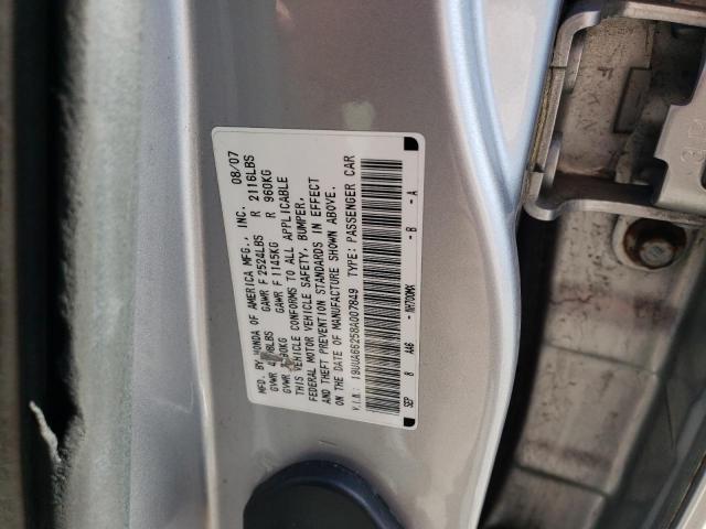 Photo 11 VIN: 19UUA66258A007849 - ACURA TL 