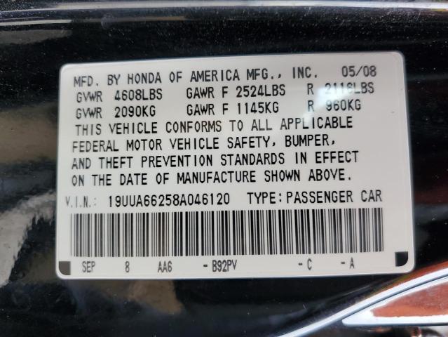 Photo 11 VIN: 19UUA66258A046120 - ACURA TL 