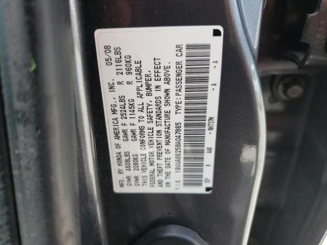 Photo 9 VIN: 19UUA66258A047865 - ACURA TL 