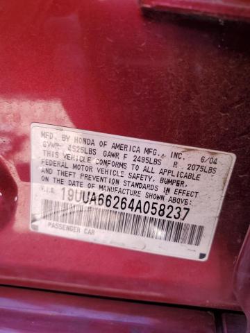 Photo 11 VIN: 19UUA66264A058237 - ACURA TL 