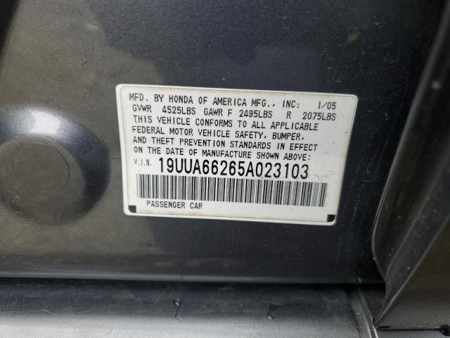 Photo 11 VIN: 19UUA66265A023103 - ACURA TL 