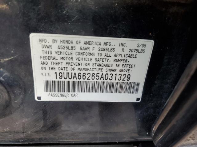 Photo 11 VIN: 19UUA66265A031329 - ACURA TL 