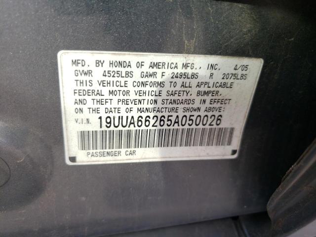 Photo 9 VIN: 19UUA66265A050026 - ACURA TL 