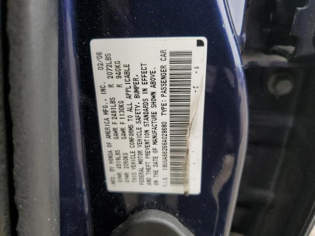 Photo 12 VIN: 19UUA66266A029680 - ACURA 3.2TL 