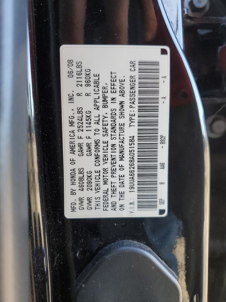 Photo 11 VIN: 19UUA66268A051584 - ACURA TL 