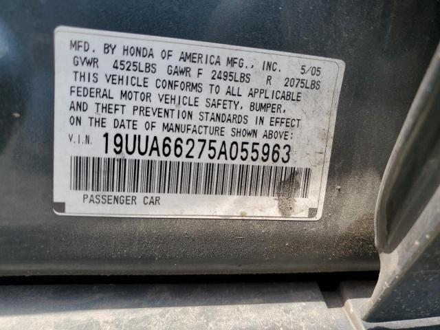 Photo 11 VIN: 19UUA66275A055963 - ACURA TL 