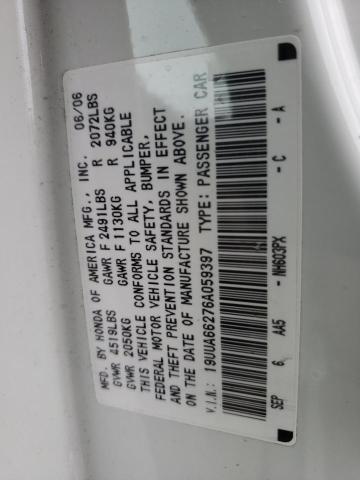 Photo 11 VIN: 19UUA66276A059397 - ACURA 3.2TL 